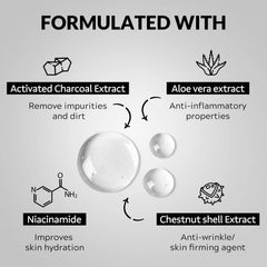 Charcoal Facial Sheet Mask