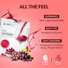 Wine Facial Sheet Mask