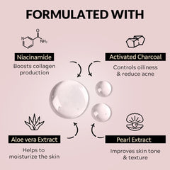 Pearl + Charcoal Dual System Facial Sheet Mask