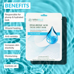 Hyaluronic Acid Facial Sheet Mask