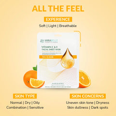 Vitamin C & E Facial Sheet Mask