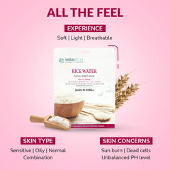 Rice Water Facial Sheet Mask