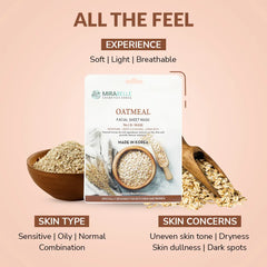 Oat Meal Facial Sheet Mask