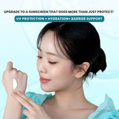 Hyaluronic + Collagen Moisture Sunscreen | Made in Korea