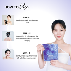 Bubble-Pop Sparkling Mask