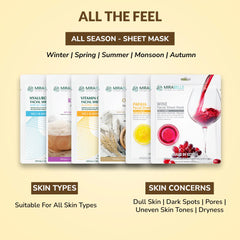 Fairness Ex Facial Sheet Masks  ( Pack of 6 )