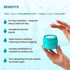Hyaluronic + Collagen Moisture All in One Cream ( Day & Night )