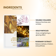 Gold-Colla Hydrogel Mask