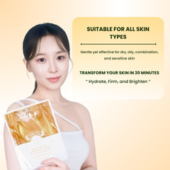 Gold-Colla Hydrogel Mask