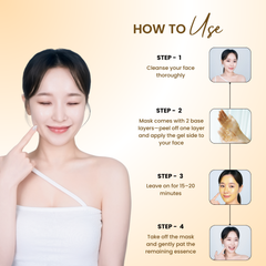 Gold-Colla Hydrogel Mask
