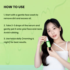 Teatree + Niacinamide Calming Serum | Made in Korea