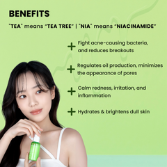 Teatree + Niacinamide Calming Serum | Made in Korea