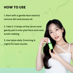 Teatree + Niacinamide Calming Serum | Made in Korea