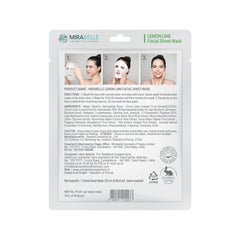 Lemon Lime Facial Sheet Mask