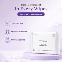 Makeup Remover Wet Wipes ( 25 Wipes )