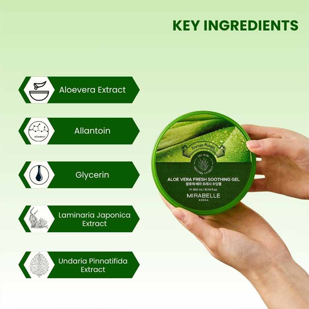 Aloe vera Fresh Soothing Gel