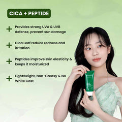 Cica + Peptide Sunscreen SPF 50+ PA++++