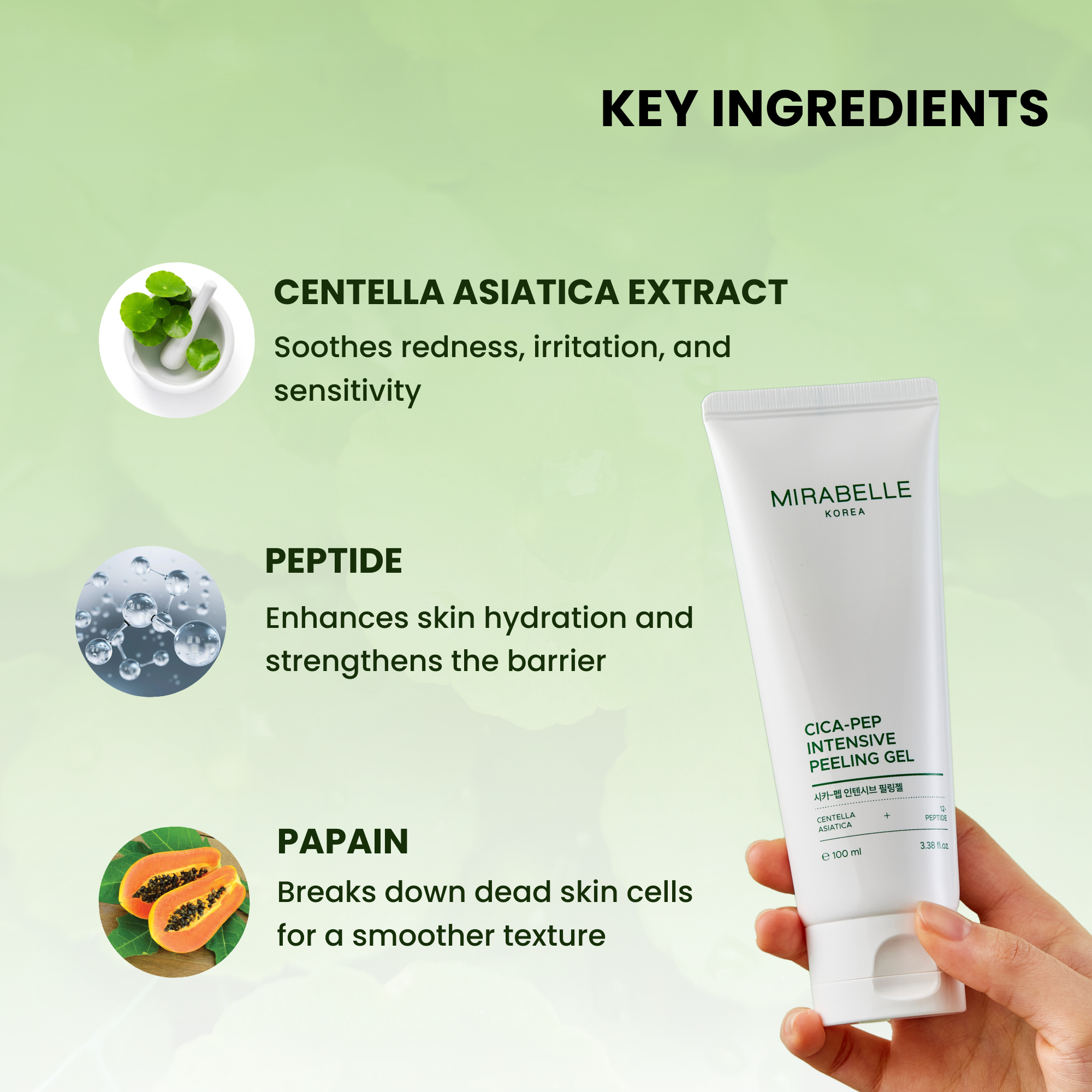 Cica - Peptide Intensive Peeling Gel