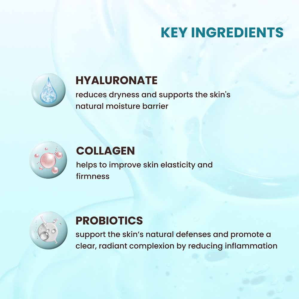 Hyaluronic + Collagen Moisture Face Wash