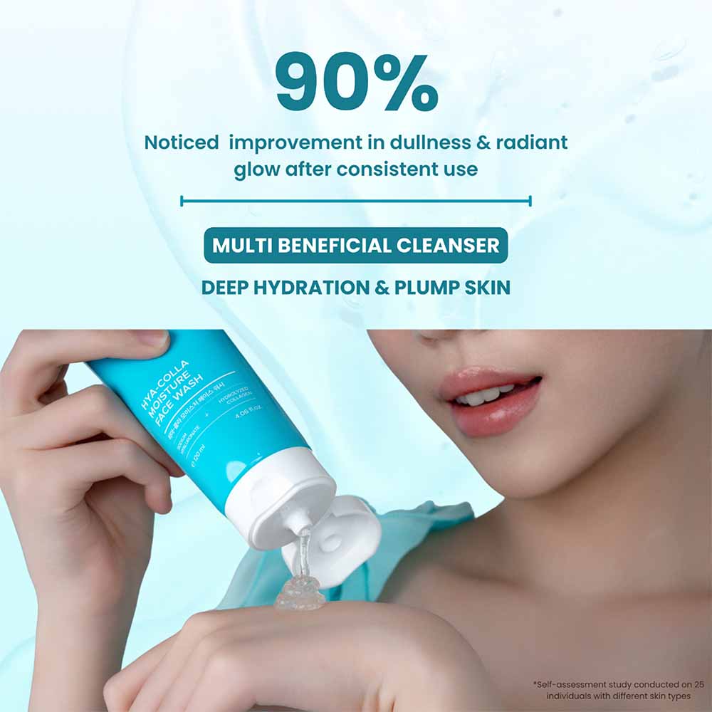 Hyaluronic + Collagen Moisture Face Wash