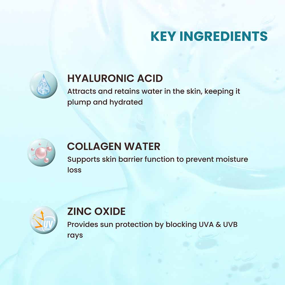 Hyaluronic + Collagen Sunscreen SPF 50+ PA++++