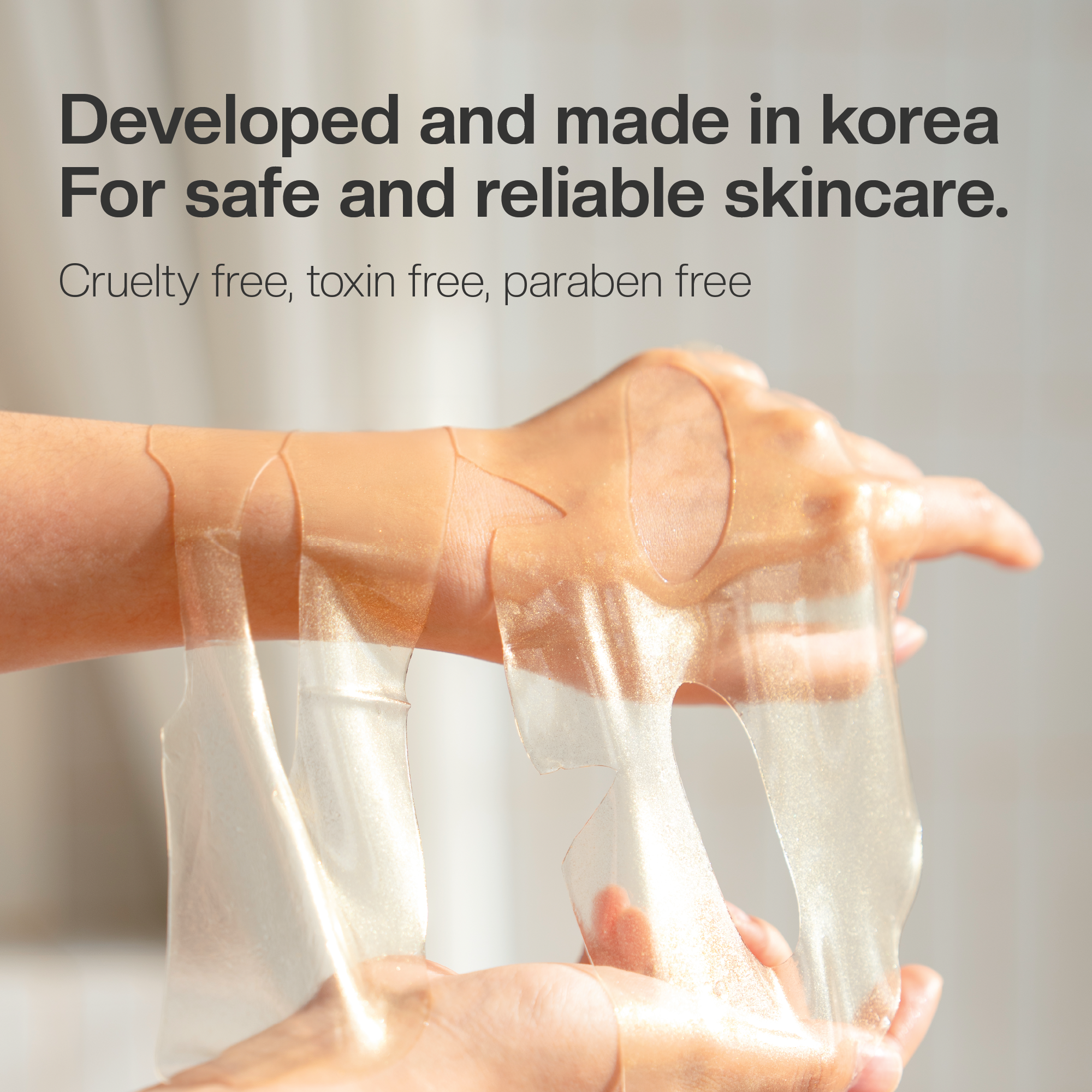 Gold-Colla Hydrogel Mask