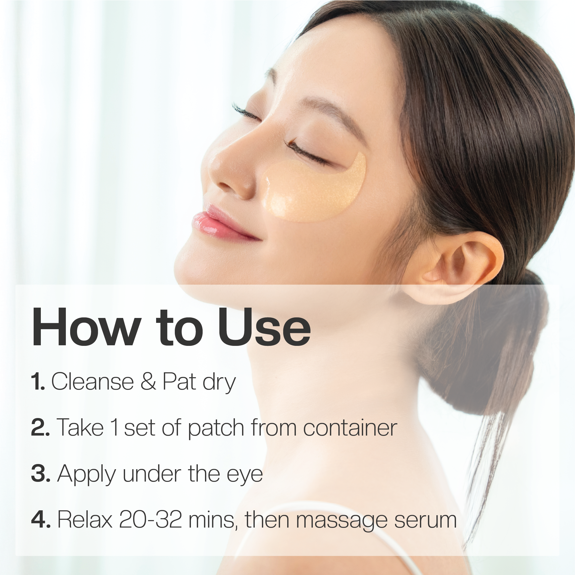 Hydrogel Eye Patch ( 60 patches )