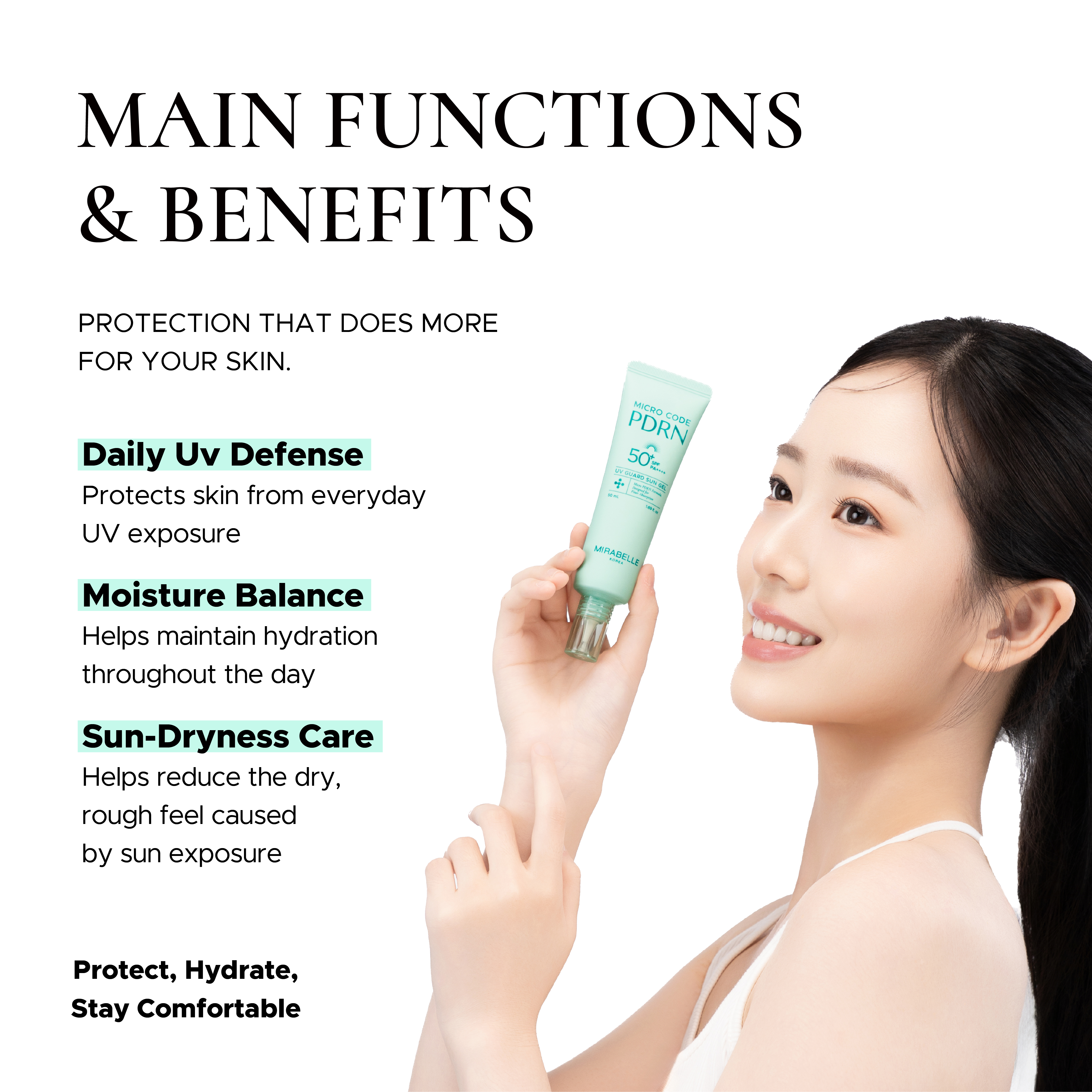 Micro Code PDRN UV Guard Sun Gel