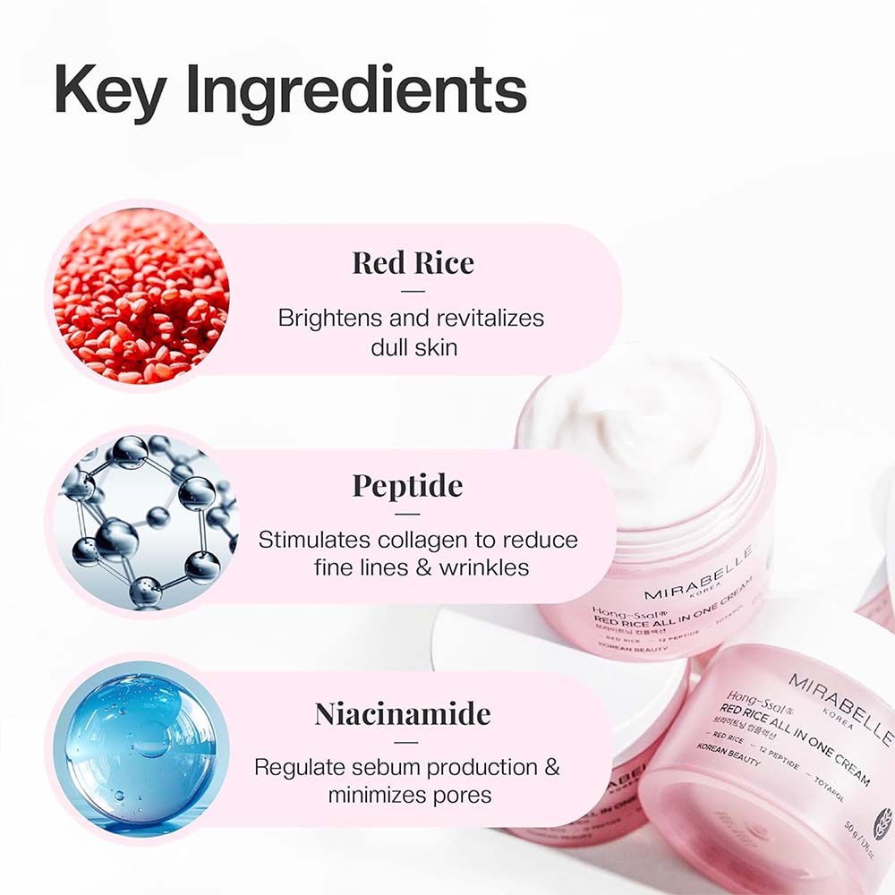 Red Rice All-in-One Moisturizing Cream