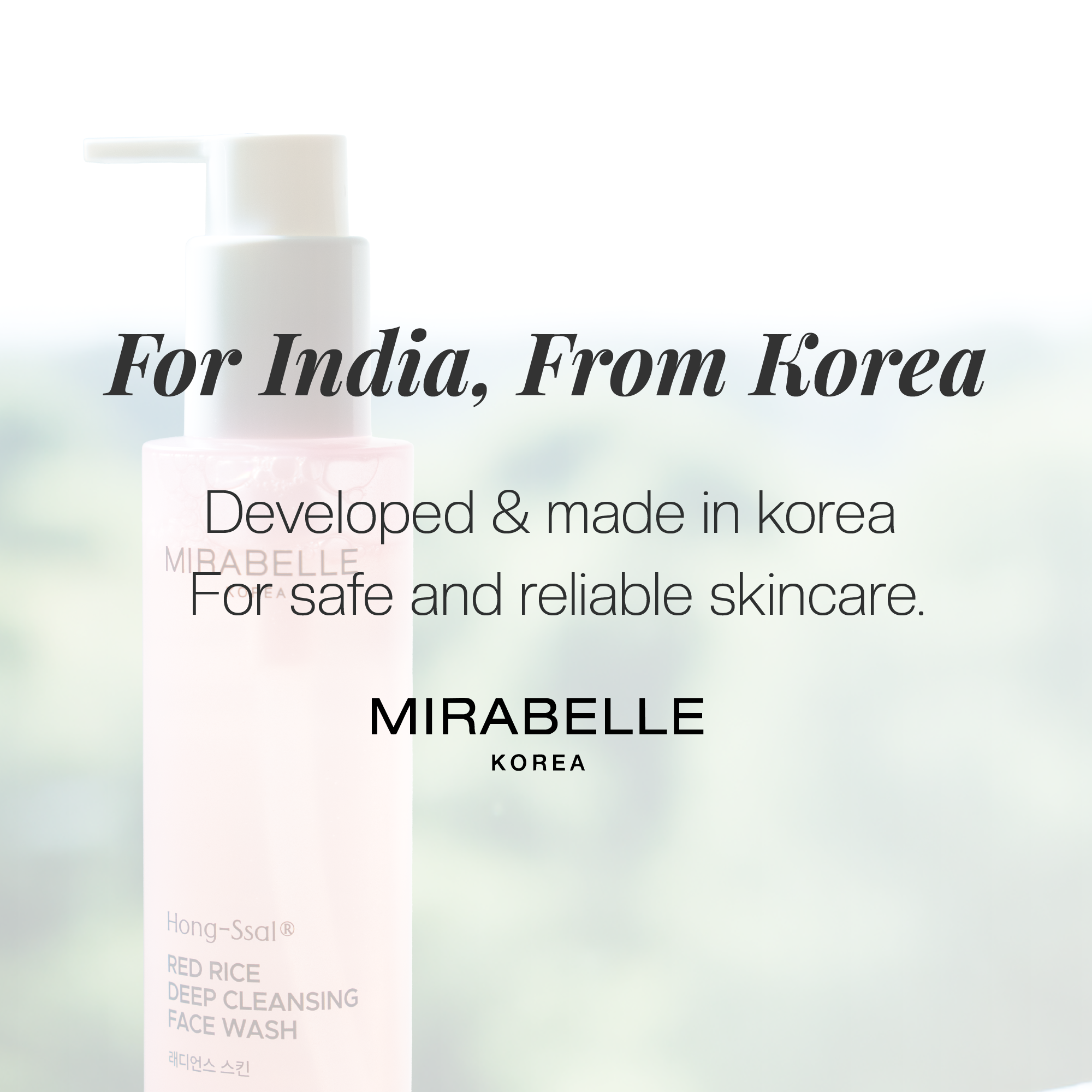 Red Rice Deep Cleansing Face Wash