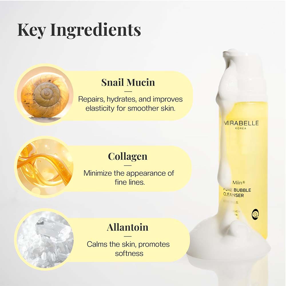 Snail Miin Pure Bubble Cleanser