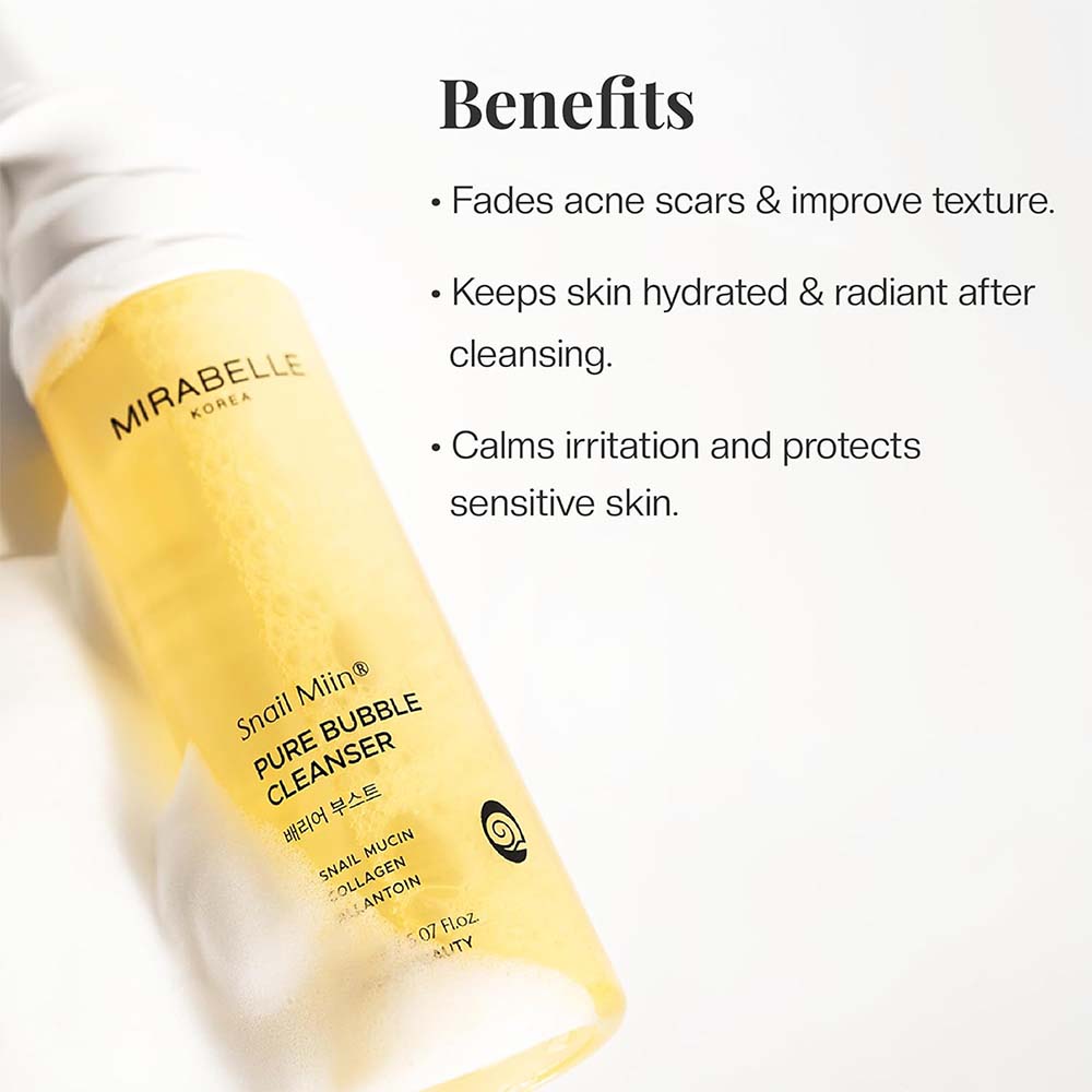 Snail Miin Pure Bubble Cleanser