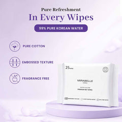 Makeup Remover Wet Wipes ( 25 Wipes )