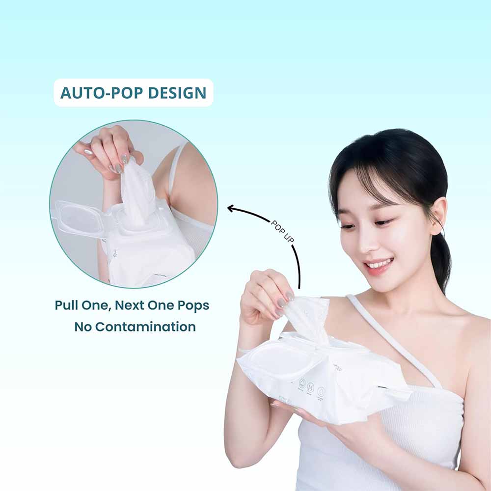 Makeup Remover Wet Wipes ( 100 Wipes )