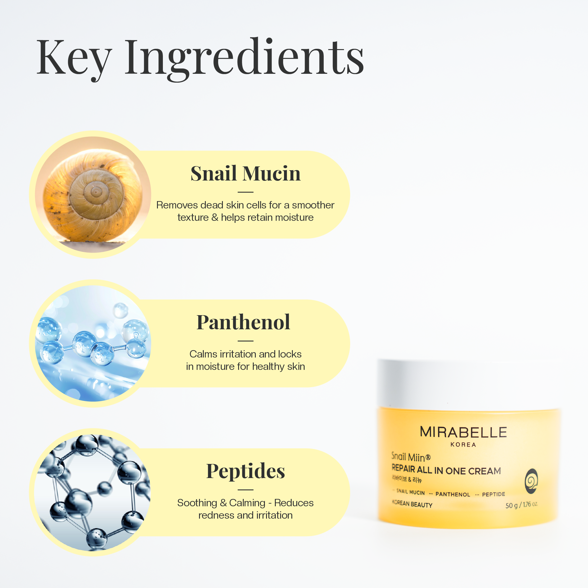 Snail Repair All In One Cream ( Day & Night )
